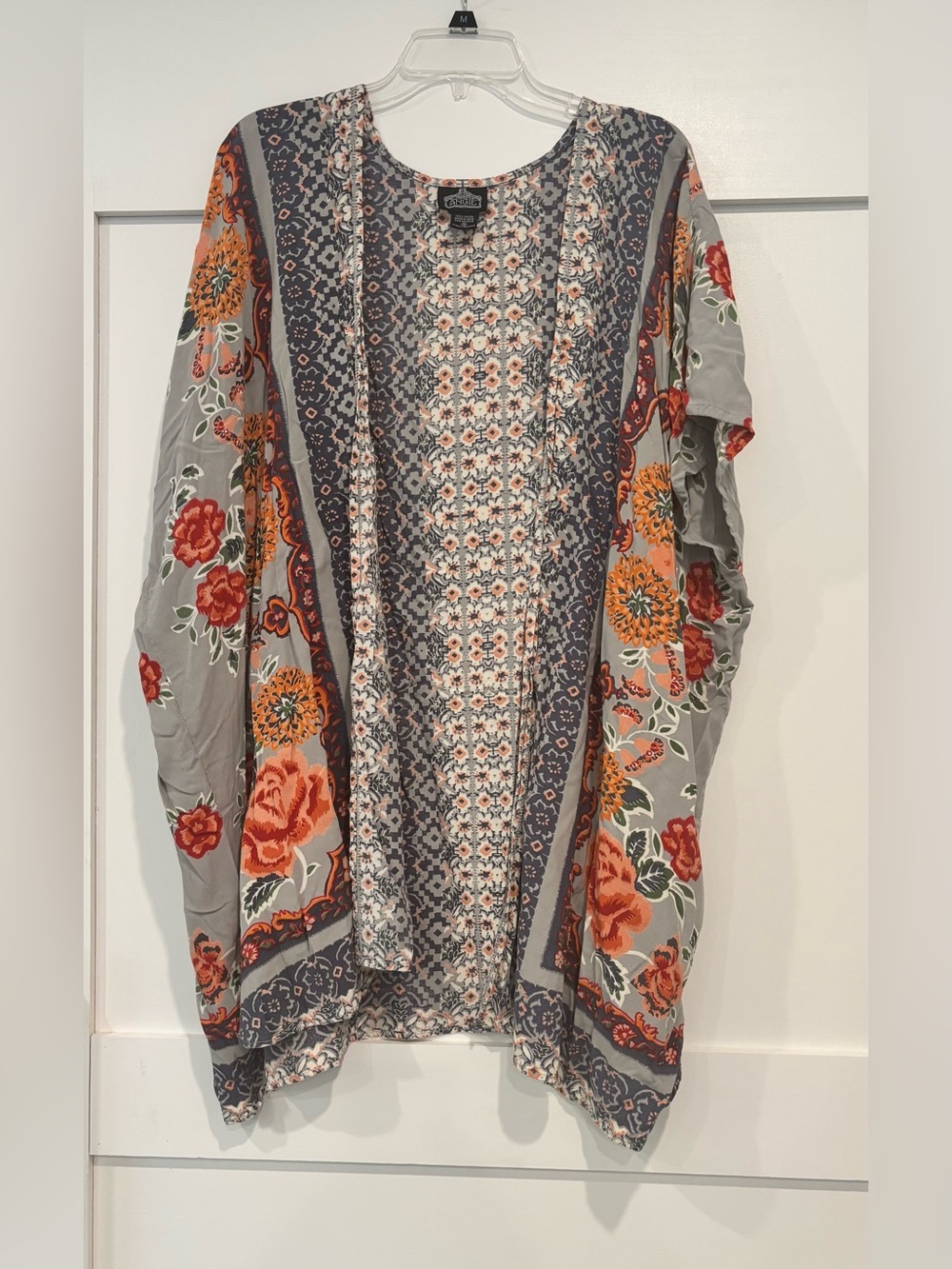 Angie Floral Print Open Top